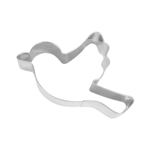 Housoutil 4pcs Cake Stencil Fudge Molds Cookie Molds Circle Cake Cutter Round Cookie Cutters Cute Cookie Cutter DIY Biscuits Mold Fondant Mold Biscuit Mold Cake Knife Cutter Metal Silver