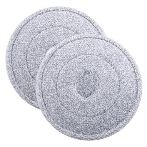 2pcs Replacement Mop Head Cleaning Mop Commercial Mop Household Cleaning Supplies Flat Mop Bona Mop Replacement Pads Mop Heads Commercial Mop Replacement Head Mop Head Round
