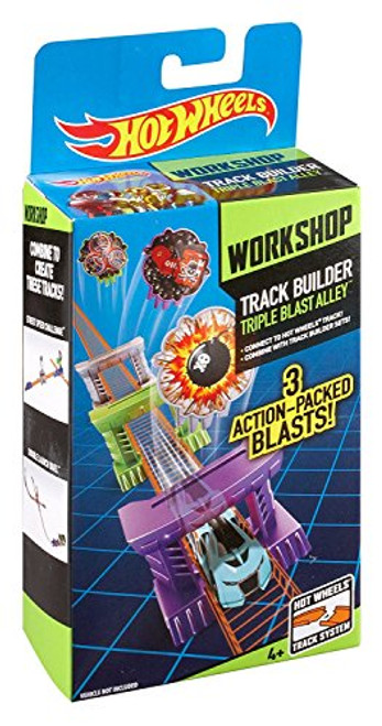 Hot Wheels Track Builder Triple Blast Alley Stunt Pack Hot Wheels Track Builder Triple Blast Alley Stunt Pack