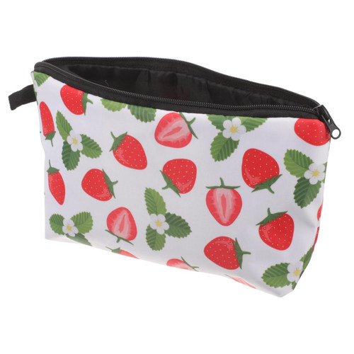 FRCOLOR makeup bag travel bag toiletry bag cosmetic bags polyester small pouch zipper pouches for organizing makeup pouches for women small makeup pouch strawberry pencil case FRCOLOR makeup bag travel bag toiletry bag cosmetic bags polyester small pouch zipper pouches for organizing makeup pouches for women small makeup pouch strawberry pencil case