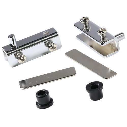 Rok Hardware Glass Door Pivot Hinge for Free Swinging Glass, Chrome