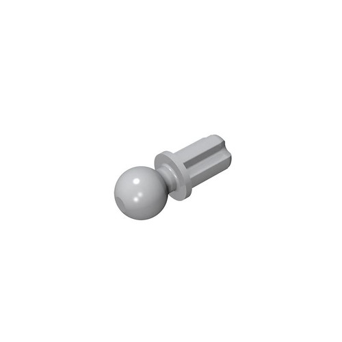 Eske Kouri Gobricks GDS-890 Technical, Axle 1 with Tow Ball Compatible with Lego 2736 All Major Brick Brands Toys Building Blocks Technical Parts Assembles DIY (194 Light Bluish Gray(071),40 PCS)