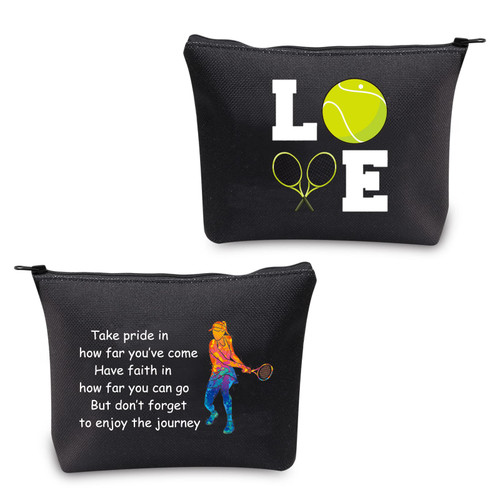 CMNIM Tennis Gifts Makeup Bag Tennis Player Gifts Tennis Bag Cosmetics Tennis Team Women Gifts for Tennis Lover Inspirational Gifts Zipper Pouch Travel Bag Organizer Purse CMNIM Tennis Gifts Makeup Bag Tennis Player Gifts Tennis Bag Cosmetics Tennis Team Women Gifts for Tennis Lover Inspirational Gifts Zipper Pouch Travel Bag Organizer Purse