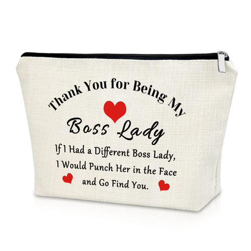 Sazuwu Boss Gifts for Women Funny Boss Lady Gifts Makeup Bag Thank You Gifts for Boss Female Birthday Gifts for Best Boss Cosmetic Bag Christmas Retirement Gifts for Her Cosmetic Travel Pouch Sazuwu Boss Gifts for Women Funny Boss Lady Gifts Makeup Bag Thank You Gifts for Boss Female Birthday Gifts for Best Boss Cosmetic Bag Christmas Retirement Gifts for Her Cosmetic Travel Pouch