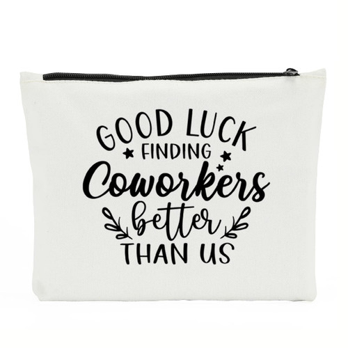 Coworker Leaving Gifts - Farewell Gifts, Going Away Gift For Coworker - New Job, Good Luck Gifts For Coworkers, Colleagues, Boss, Women, Encouragement Makeup Bag, Cosmetic Bag Travel Toiletry Bag Coworker Leaving Gifts - Farewell Gifts, Going Away Gift For Coworker - New Job, Good Luck Gifts For Coworkers, Colleagues, Boss, Women, Encouragement Makeup Bag, Cosmetic Bag Travel Toiletry Bag