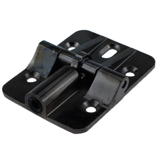 SQXBK 90 Degree Adjustable Door Hinge with 4 Screws Zinc Alloy Position Control Hinge Gun Black Color