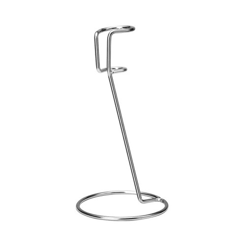 1 Piece Milk Frother Holder Milk Frother StandStainless Steel Coffee Frother Stand Coffee Frother Holder Egg Beater Stand for Handheld Frother, Silver