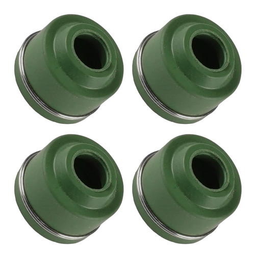 Caltric 4x Valve Stem Seal Compatible with Suzuki GZ250 1999 2000 2001 2002 2003 2004 2005 2006-2009