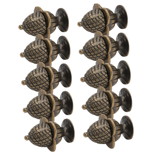 Uonlytech 10pcs Antique Handle Antique Furniture Small Dressers Vintage Drawer Knobs Metaldoor Handle Furniture Pulls Knob Drawer Knobs Pulls Vintage Decorative Pull Knobs Cupboard