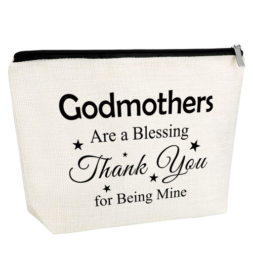 Gfhzdmf Birthday Gift Godmother Makeup Bags for Godmother from Godchild Inspirational Gift for Godmother Baptism Mothers Day Thank You Christmas Gift for Godmother Travel Cosmetic Pouch Cosmetic Bag Gfhzdmf Birthday Gift Godmother Makeup Bags for Godmother from Godchild Inspirational Gift for Godmother Baptism Mothers Day Thank You Christmas Gift for Godmother Travel Cosmetic Pouch Cosmetic Bag