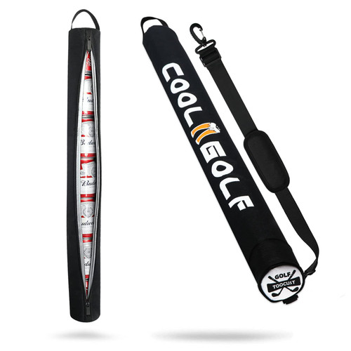 Beer Sleeve for Golf Bag-7 Cans Beverage Golf Tubes, Insulated Sleeve Cooler, Golf Bag Beer Sleeve, Beer Golf Sleeve, Best Small Cooler, Keeps Beverages Cold, Fits Most Golf Bags Styles & Types, Black Beer Sleeve for Golf Bag-7 Cans Beverage Golf Tubes, Insulated Sleeve Cooler, Golf Bag Beer Sleeve, Beer Golf Sleeve, Best Small Cooler, Keeps Beverages Cold, Fits Most Golf Bags Styles & Types, Black