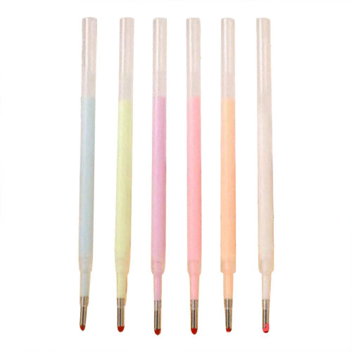 6Pcs Glue Refills for Quick Dry Glue Pen Scrapbooking Crafting Fine Tip Adhesive Glue Pens Crafting Fabric Pen Liquid Glue Pen Papercrafts, DIY Foil-Stamping