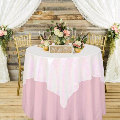 Small Tablecloth Square 36x36-Inch Iridescent White Sequin Tablecloth Glitter Table Cover Overlay Square White Wedding Table Cloths Sequin Fabric Tablecloth for Round Table Birthday Baby Shower Decor Small Tablecloth Square 36x36-Inch Iridescent White Sequin Tablecloth Glitter Table Cover Overlay Square White Wedding Table Cloths Sequin Fabric Tablecloth for Round Table Birthday Baby Shower Decor