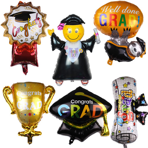 Graduation Foil Balloons Party Decoration Supplies 2023 - Class of 2023 Congrats Grad Balloons, Graduation Cap, Graduation Trophy, Graduation Folivora, Graduation Medal Party Decor Graduation Foil Balloons Party Decoration Supplies 2023 - Class of 2023 Congrats Grad Balloons, Graduation Cap, Graduation Trophy, Graduation Folivora, Graduation Medal Party Decor