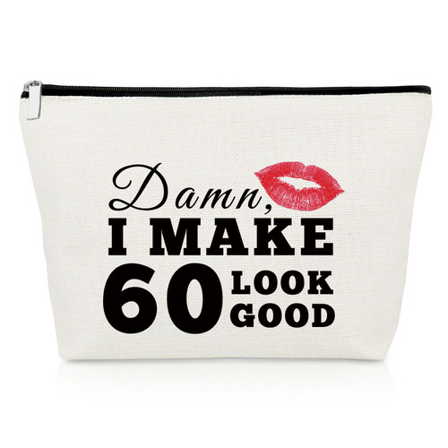 Funny 60th Birthday Gifts for Women Makeup Bag 60 Year Old Gifts for Grandma Aunt Wife Mom Turning 60 Birthday Gifts for Friends Soul Sister Bff Travel Cosmetic Pouch 1963 Birthday Gifts for Women Funny 60th Birthday Gifts for Women Makeup Bag 60 Year Old Gifts for Grandma Aunt Wife Mom Turning 60 Birthday Gifts for Friends Soul Sister Bff Travel Cosmetic Pouch 1963 Birthday Gifts for Women