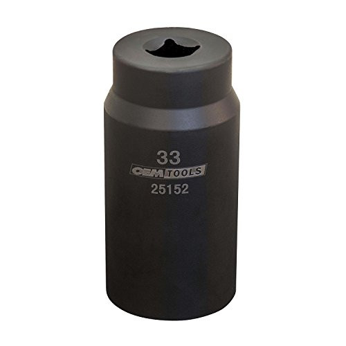 OEMTOOLS 25152  1/2 Inch Drive 33mm Axle Nut Socket