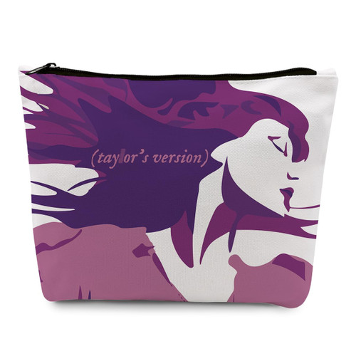 Singer Version Makeup Bag Travel Toiletry Bag for Women Music Lover Gift TS Fans Song Lyrics Gift Singer Merchandise for Fans Friendship for Women Friends Daughter Girls BFF Birthday Christmas Singer Version Makeup Bag Travel Toiletry Bag for Women Music Lover Gift TS Fans Song Lyrics Gift Singer Merchandise for Fans Friendship for Women Friends Daughter Girls BFF Birthday Christmas