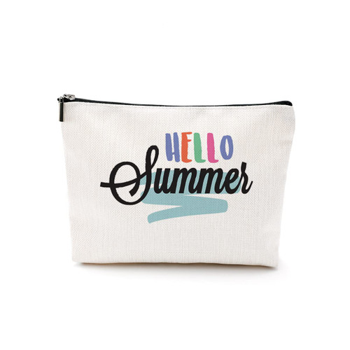 Ovfhus Makeup Bag Weekender Bags for Women Girls Trip Cosmetic Bag Weekend Travel Bag Gifts for Sister Girls Friend Bestie Birthday Friendship Holiday Vacation Summer Beach Gifts Hello Summer