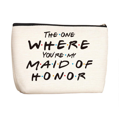 Maid of Honor Gifts Bridesmaid Proposal Gifts Bridal Shower Gift for Women Sister Friends Besties Wedding Gifts Bachelorette Party Decorations Gifts Makeup Bag Maid of Honor Gifts Bridesmaid Proposal Gifts Bridal Shower Gift for Women Sister Friends Besties Wedding Gifts Bachelorette Party Decorations Gifts Makeup Bag