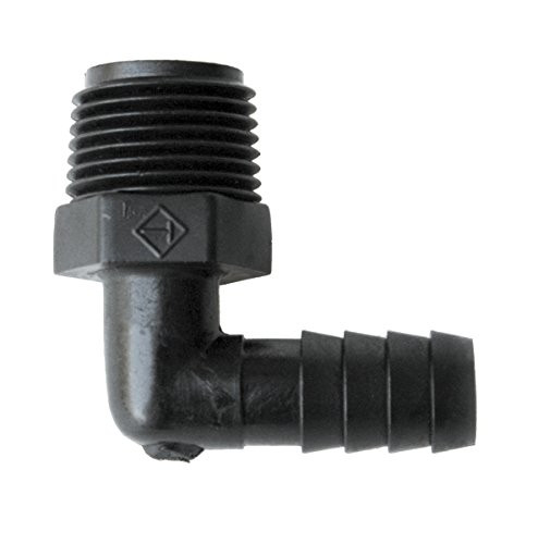 Valterra (RF835 90° 3/8" MPT x 3/8" Barb Elbow