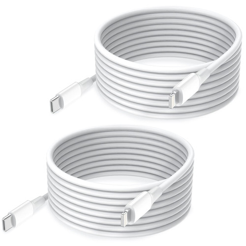 Long USB C to Lightning Cable 2Pack 10FT?Apple MFi Certified iPhone Fast Charger Type c to Lightning Cable iPhone Cord for iPhone 14 13 12 11 Pro Max Mini Xr Xs 8 7 6 Plus iPad and More