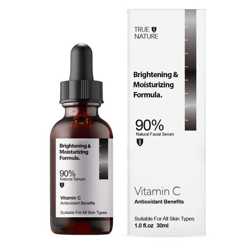 Anti Aging Facial Serum Sensivite Skin Face 30ml 1fl oz by TRUE NATURE SKINCARE Vitamin C Hyaluronic Acid Daily Skincare Collagen Peptide (Vitamin C) Anti Aging Facial Serum Sensivite Skin Face 30ml 1fl oz by TRUE NATURE SKINCARE Vitamin C Hyaluronic Acid Daily Skincare Collagen Peptide (Vitamin C)