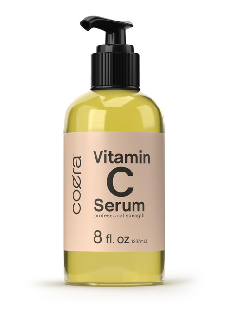 Vitamin C Serum for Face & Skin | 8 Ounces | Brightening Serum for Dark Spots | Paraben & SLS Free