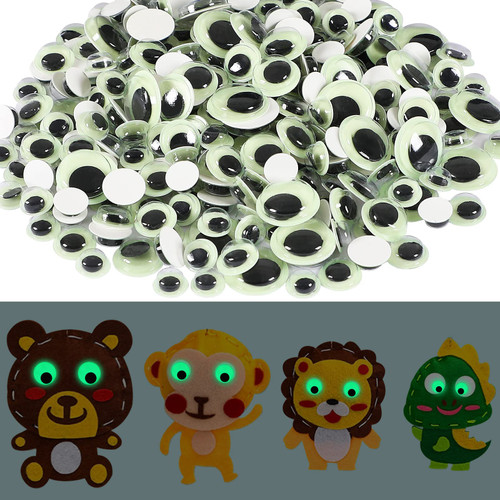 300Pcs Googly Wiggle Eyes Self Adhesive, UPINS Glow in The Dark Wiggle Eyes for Craft Sticker Sparkle Googly Eyes for DIY Decoration 6mm 8mm 10mm 12mm 300Pcs Googly Wiggle Eyes Self Adhesive, UPINS Glow in The Dark Wiggle Eyes for Craft Sticker Sparkle Googly Eyes for DIY Decoration 6mm 8mm 10mm 12mm