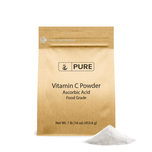 PURE ORIGINAL INGREDIENTS Vitamin C Powder 16 oz, Ascorbic Acid, Non GMO, Dietary Supplement PURE ORIGINAL INGREDIENTS Vitamin C Powder 16 oz, Ascorbic Acid, Non GMO, Dietary Supplement