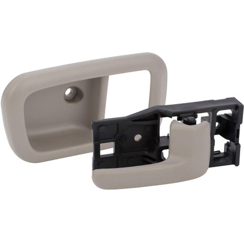 OCPTY Door Handles Interior Rear Passenger Right Side Replacement fit 2000-2006 for Toyota Tundra Inside Inter Door Handles Texture Gray 2pcs