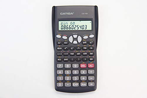 CATIGA CS-183 2-Line LCD Display Scientific Calculator  Suitable for School and Business