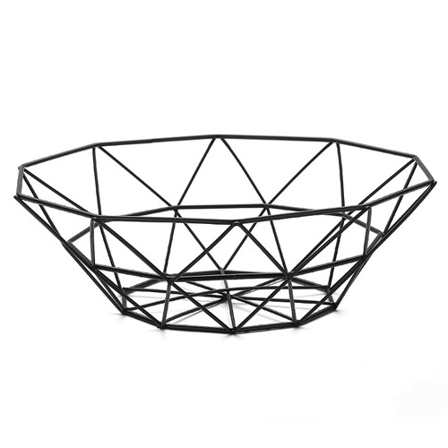 HOMQUEN Fruit Basket, Fruit Bowl, Metal Wire Fruit Basket for kitchen, Fruit Bowl for Kitchen Counter, Basket for Fruits, Vegetables, Breads, Snacks, Kitchen Gadgets (Square Short, Black) HOMQUEN Fruit Basket, Fruit Bowl, Metal Wire Fruit Basket for kitchen, Fruit Bowl for Kitchen Counter, Basket for Fruits, Vegetables, Breads, Snacks, Kitchen Gadgets (Square Short, Black)