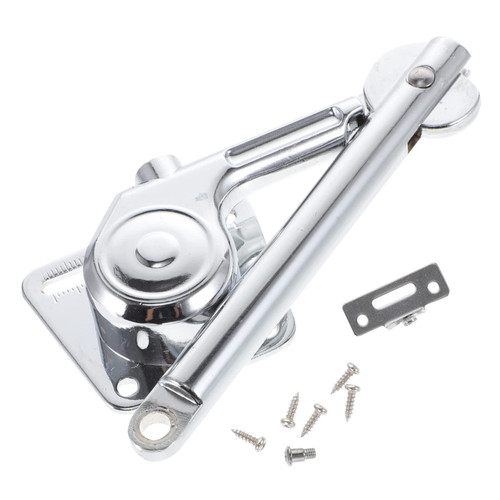 DOITOOL Hydraulic Support Rod Metal Box Spring Heavy Duty Brackets Hinges for Wooden Box Spring Hinge Hydraulic Gas Strut Box with Lid Softer Close Hinges Toy Box Hinges Lift and up Hinges
