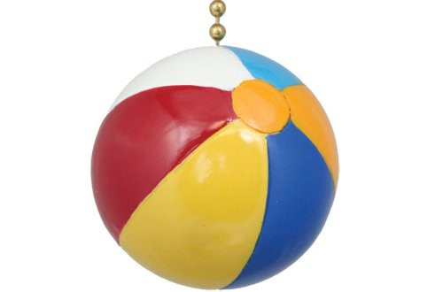 Clementine Design Beach Ball Ceiling Fan Pull