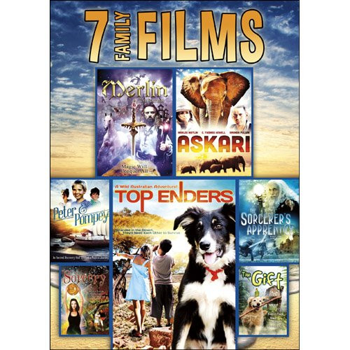 7-Film Family Pack: Merlin The Return / The Sorcerer's Apprentice / Teen Sorcery / Askari / Top Enders / Peter and Pompey / The Gift