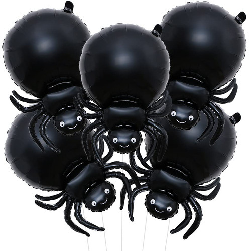 Spider Balloons Animals Balloons Black Spider Foil Balloons for Spider-Themed Party Birthday Party Supplies Decorations Halloween Party Decorations Balloons Party Sets-5pcs Spider Balloons Animals Balloons Black Spider Foil Balloons for Spider-Themed Party Birthday Party Supplies Decorations Halloween Party Decorations Balloons Party Sets-5pcs
