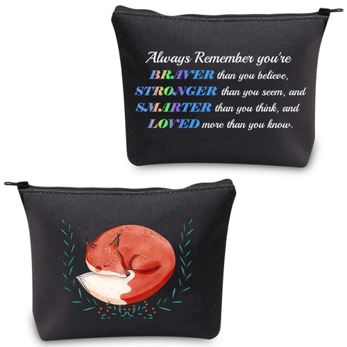 CMNIM Fox Gifts Makeup Bag Cute Fox Gifts for Fox Lovers Cosmetic Bag Fox Animal Lover Travel Bag Toiletry Organizer Zipper Pouch (Fox Makeup Bag) CMNIM Fox Gifts Makeup Bag Cute Fox Gifts for Fox Lovers Cosmetic Bag Fox Animal Lover Travel Bag Toiletry Organizer Zipper Pouch (Fox Makeup Bag)