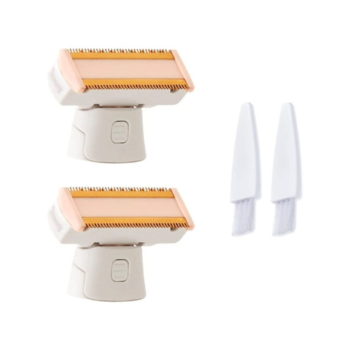 Body Ladies Shaver Replacement Heads Compatible with Finishing Touch Flawless Body Rechargeable Ladies Shaver and Trimmer Include 2 Cleaning Brush (2PCS) Body Ladies Shaver Replacement Heads Compatible with Finishing Touch Flawless Body Rechargeable Ladies Shaver and Trimmer Include 2 Cleaning Brush (2PCS)
