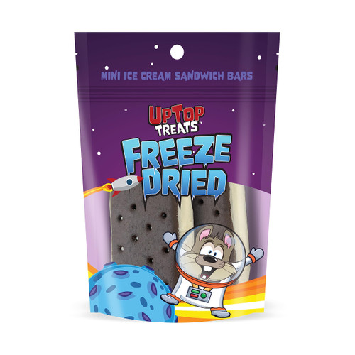 Sandwich Bars - Freeze Dried Ice Cream | Vanilla Flavored Ice Cream & Chocolate Wafers | For Backpacking, Camping, or as a Gift - Freeze-Dried in the USA (1.6oz Bag) Sandwich Bars - Freeze Dried Ice Cream | Vanilla Flavored Ice Cream & Chocolate Wafers | For Backpacking, Camping, or as a Gift - Freeze-Dried in the USA (1.6oz Bag)