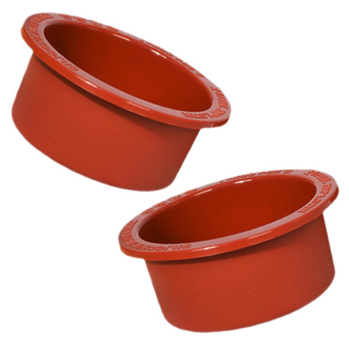 Abaodam Nonstick Cake Pan 2 pcs pudding mold cheese cake molds pan tart molds silicone cake baking mold cake pan small cake baking pan parchment for 3in Cake Baking Molds