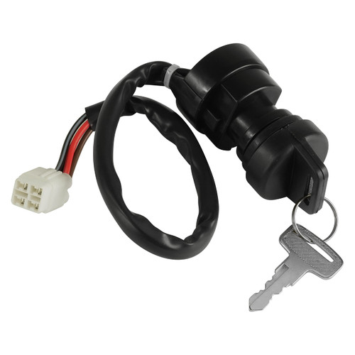 Caltric Ignition Key Switch Compatible with Yamaha Kodiak 400 Yfm400 Yfm-400 Yfm4F 2003-2006