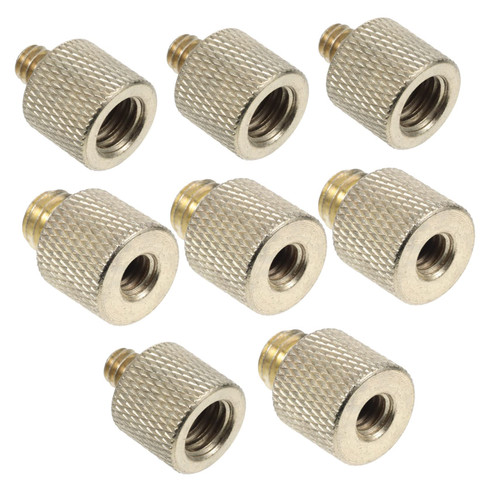 ERINGOGO 1set Microphone Adapter Metal Screws Camera Monitor Metal Stand Mic Rack Screw Camera Screw Adapter Tripod Fix Screws 1/4 to 3/8 Adapter for Mic Tripod Adapter 1/4 to 3/8 Screw Nut