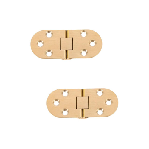 Uonlytech 2pcs Flap Hinge Desk Accessories Brass Hinges accesorios para escritorio Screw Tray Desk Hinges Folding Drop Down Copper Hinge for Furniture Hinge for Computer Desk DIY Accessories