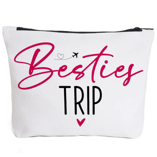 Fokongna Weekender Bags for Women Besties Trip Bag Girls Trip Gifts Favors Girls Weekend Gifts Bachelorette Party Decorations Bridesmaid Gifts for Friends BFF Makeup Cosmetic Bag Travel Organizer