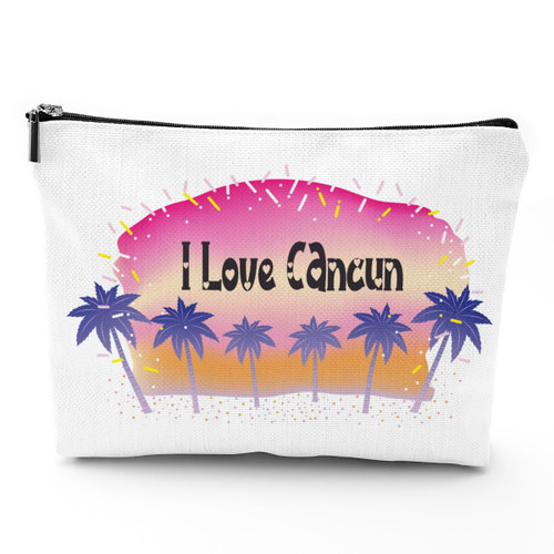 I Love Cancun Vacation Gift Cancun Souvenirs Gift Makeup Bag Cancun Mexico Gift Cancun Bachelorette Party Gift Cosmetic Bag Cancun Holiday Travel Gifts For Friend Birthday Present Christmas Gifts I Love Cancun Vacation Gift Cancun Souvenirs Gift Makeup Bag Cancun Mexico Gift Cancun Bachelorette Party Gift Cosmetic Bag Cancun Holiday Travel Gifts For Friend Birthday Present Christmas Gifts