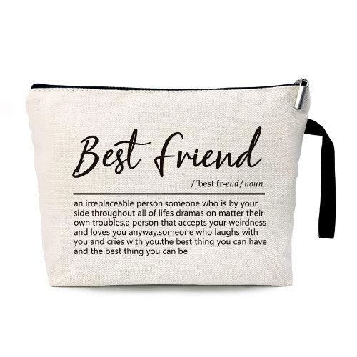 Best Friend Definition Quote Cosmetic Bag?Friendship Gifts for Women Friends?Best Friend BFF Gifts for Women?Friends Gifts for Women Birthday?Funny Friend Gift for Birthday?Graduation Gifts for Her Best Friend Definition Quote Cosmetic Bag?Friendship Gifts for Women Friends?Best Friend BFF Gifts for Women?Friends Gifts for Women Birthday?Funny Friend Gift for Birthday?Graduation Gifts for Her