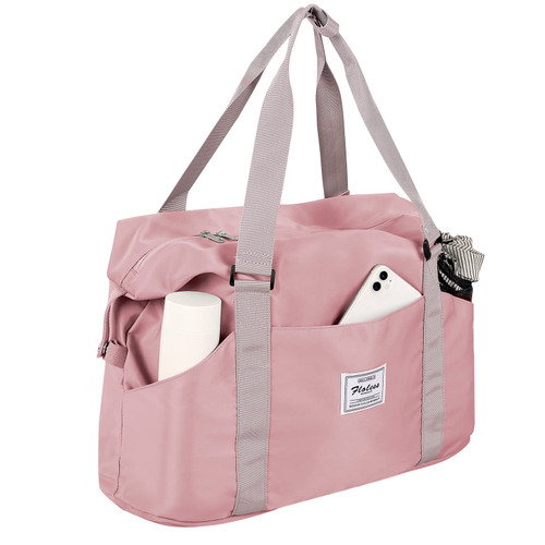 Sport Travel Duffel Bag,Konelia Waterproof Duffel Gym Tote Bag,Weekender Carry on Overnight Bags for Women with Trolley Sleeve Wet Pocket