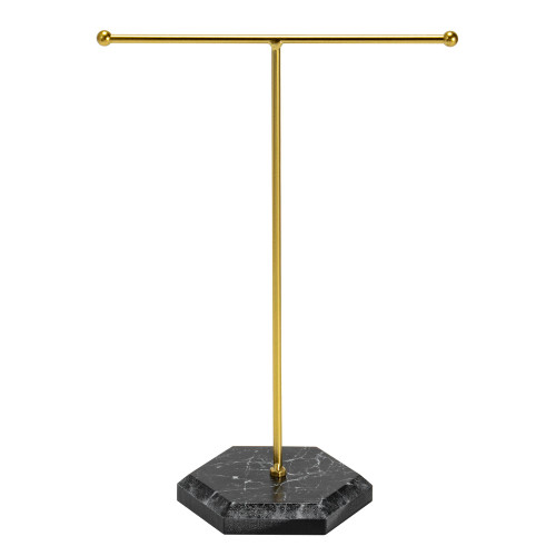 MingsunTan Jewelry Holder Display Necklace Holder T Bar Jewelry Organizer Stand Necklace Stand Necklace Organizer For Earring Bracelet Ring Necklace Holder stand-(Black Bases) MingsunTan Jewelry Holder Display Necklace Holder T Bar Jewelry Organizer Stand Necklace Stand Necklace Organizer For Earring Bracelet Ring Necklace Holder stand-(Black Bases)