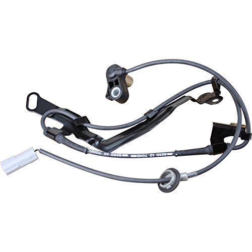 AIP Electronics ABS Anti-Lock Brake Wheel Speed Sensor Compatible Replacement For 1999-2003 Mazda Protégé Front Right Passenger Oem Fit ABS175