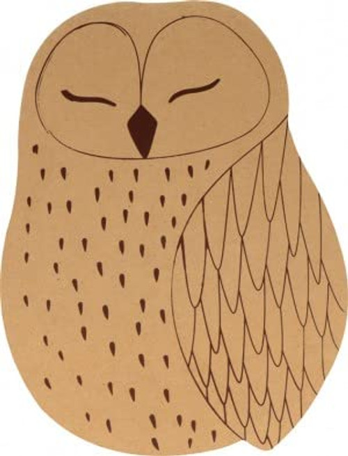 Artemio Isatis MDF Stand Owl 25 cm x 17 cm Artemio Isatis MDF Stand Owl 25 cm x 17 cm